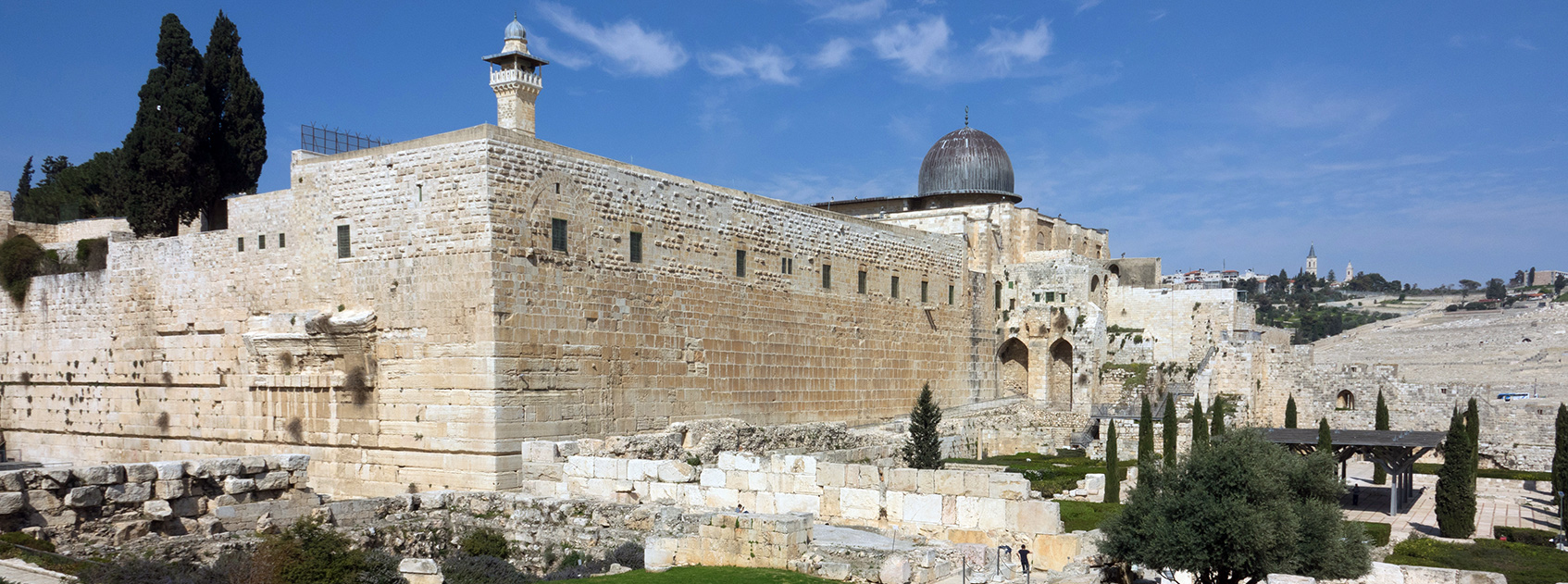 Die Al-Aqsa-Moschee auf dem Tempelberg.