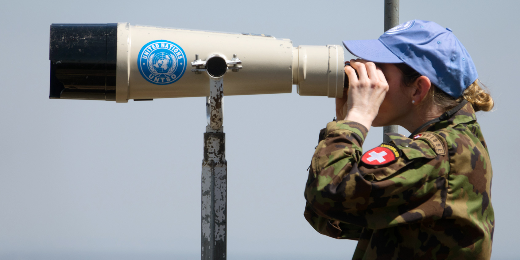 Beobachtungsposten der UNO überwachen die Grenze zwischen Israel und Syrien.