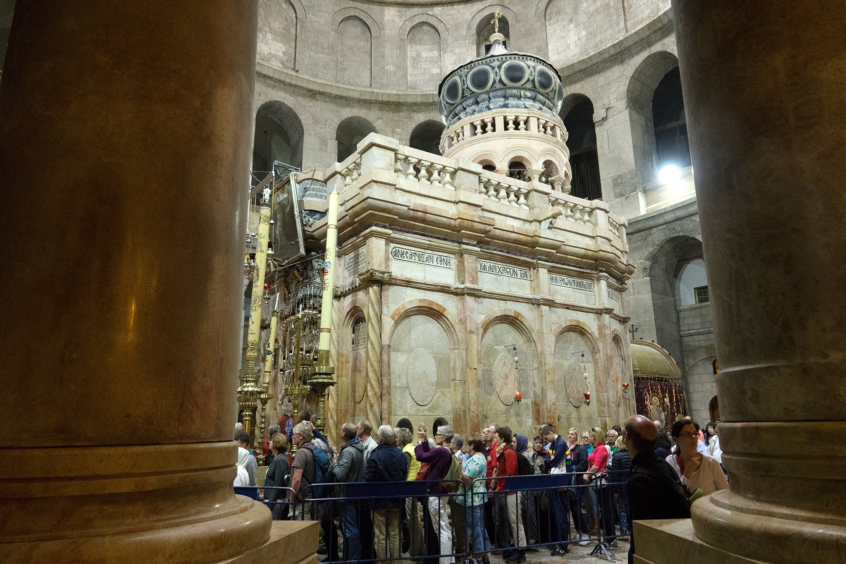 Das Grab Jesu in Jerusalem ist das Pilgerziel von Christen aller Denominationen weltweit.