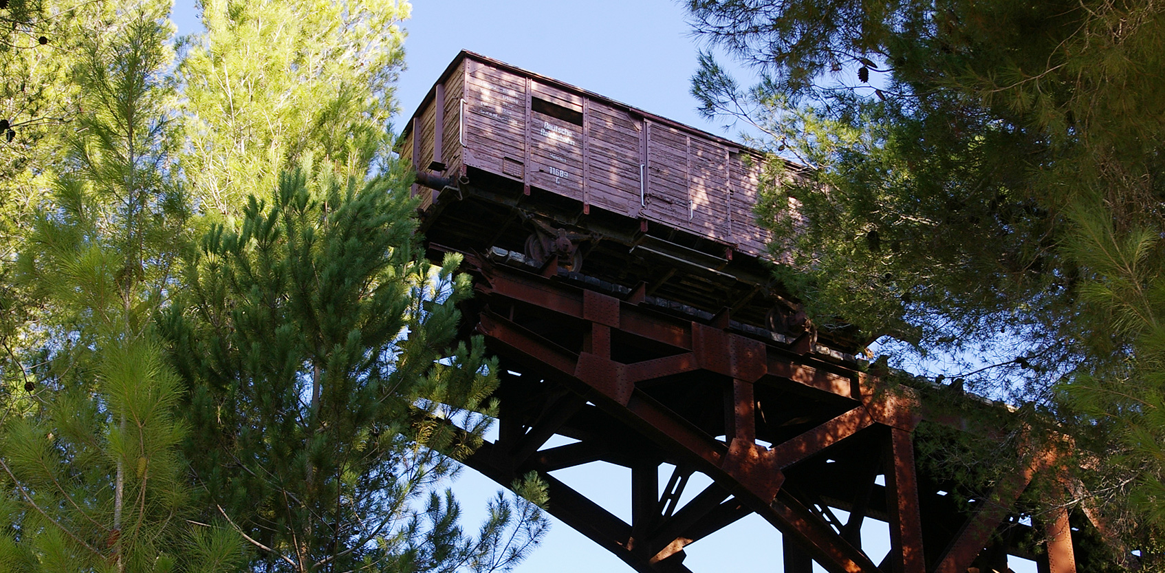 Ein Zugwaggon aus Deutschland erinnert an der Holocaust-Gedenkstätte Yad Vashem an die »Endlösung« der Judenfrage.